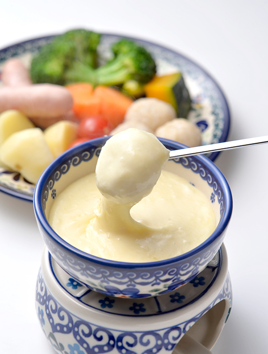 チーズフォンデュ